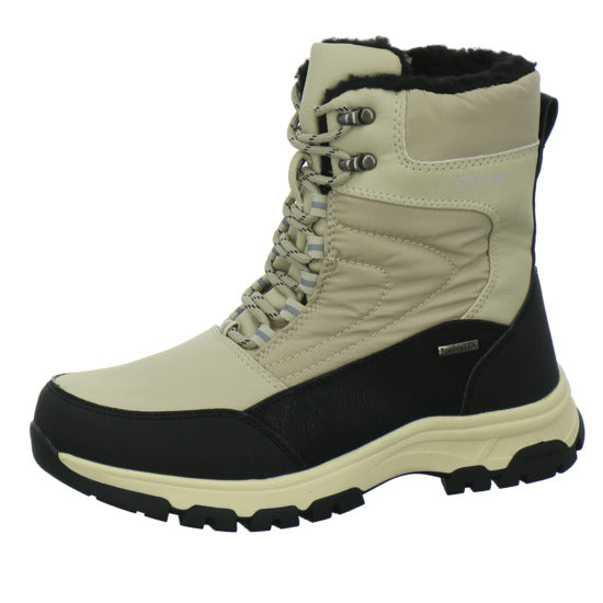 Josef Seibel Davos 52 Winterstiefel warm gefüttert Beige-kombi - 360° Ansicht