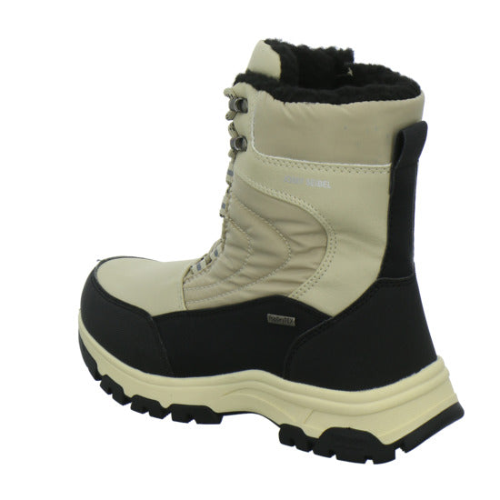 Josef Seibel Davos 52 Winterstiefel warm gefüttert Beige-kombi - 360° Ansicht