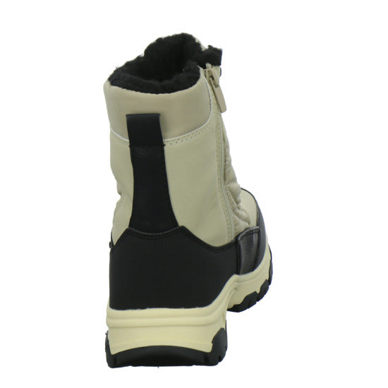 Josef Seibel Davos 52 Winterstiefel warm gefüttert Beige-kombi - 360° Ansicht