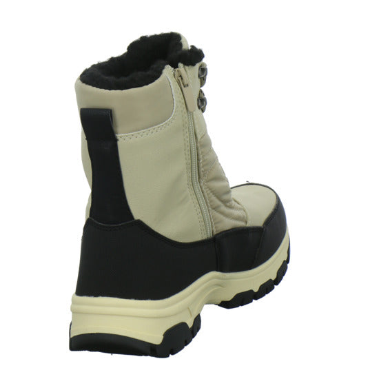 Josef Seibel Davos 52 Winterstiefel warm gefüttert Beige-kombi - 360° Ansicht