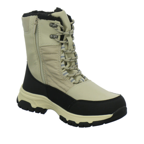 Josef Seibel Davos 52 Winterstiefel warm gefüttert Beige-kombi - 360° Ansicht