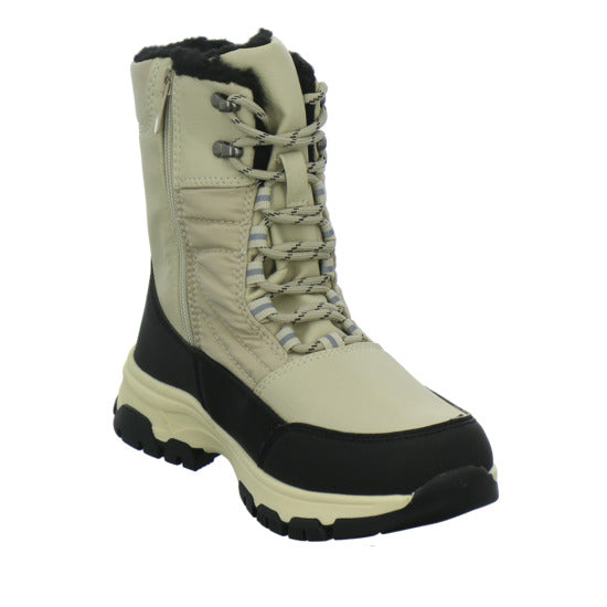 Josef Seibel Davos 52 Winterstiefel warm gefüttert Beige-kombi - 360° Ansicht
