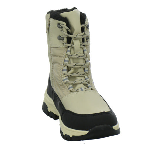Josef Seibel Davos 52 Winterstiefel warm gefüttert Beige-kombi - 360° Ansicht