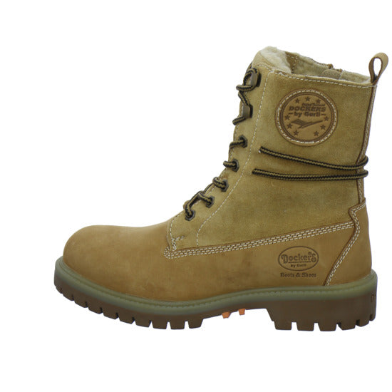 Dockers Winterstiefel Damen Ocker