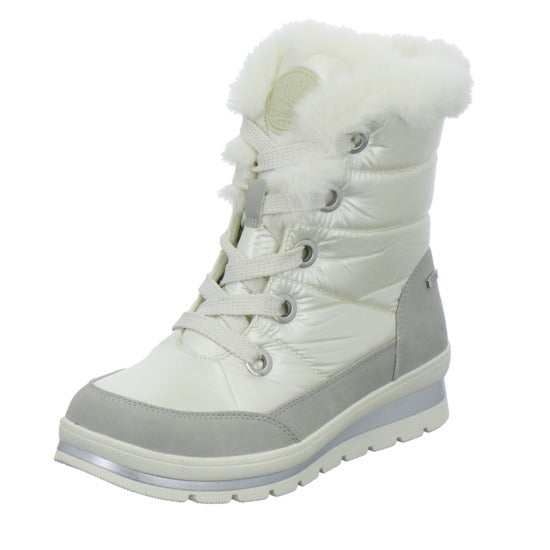 Caprice Winterstiefel warm gefüttert offwhite - 360° Ansicht