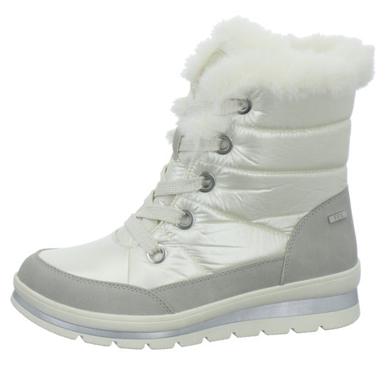 Caprice Winterstiefel warm gefüttert offwhite - 360° Ansicht