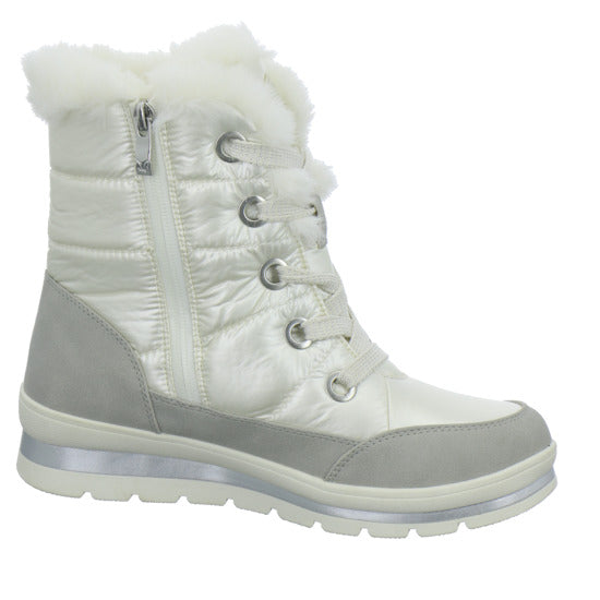Caprice Winterstiefel warm gefüttert offwhite - 360° Ansicht