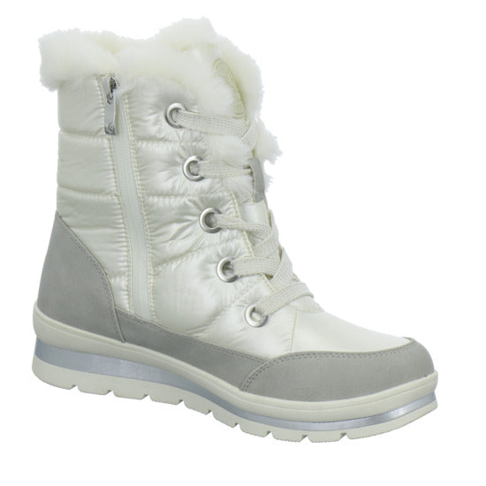 Caprice Winterstiefel warm gefüttert offwhite - 360° Ansicht