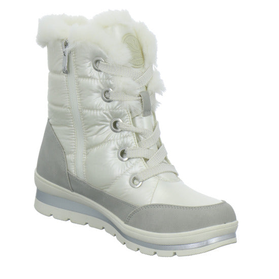 Caprice Winterstiefel warm gefüttert offwhite - 360° Ansicht