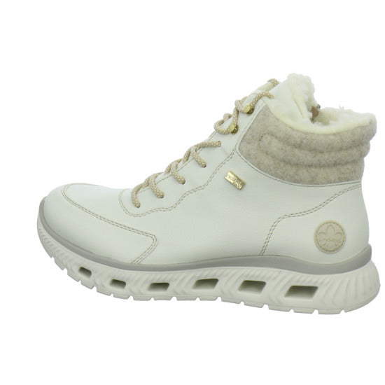 Rieker Winterstiefel warm gefüttert offwhite - 360° Ansicht