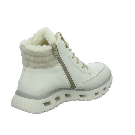 Rieker Winterstiefel warm gefüttert offwhite - 360° Ansicht
