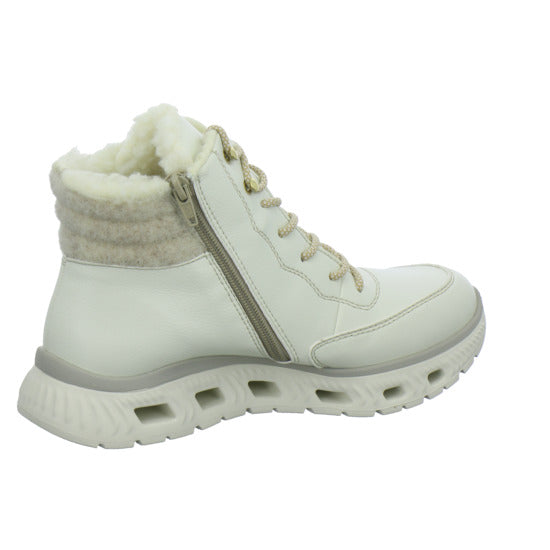 Rieker Winterstiefel warm gefüttert offwhite - 360° Ansicht