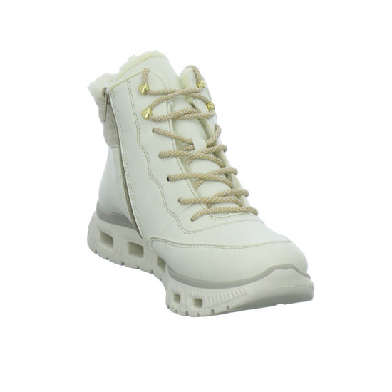 Rieker Winterstiefel warm gefüttert offwhite - 360° Ansicht