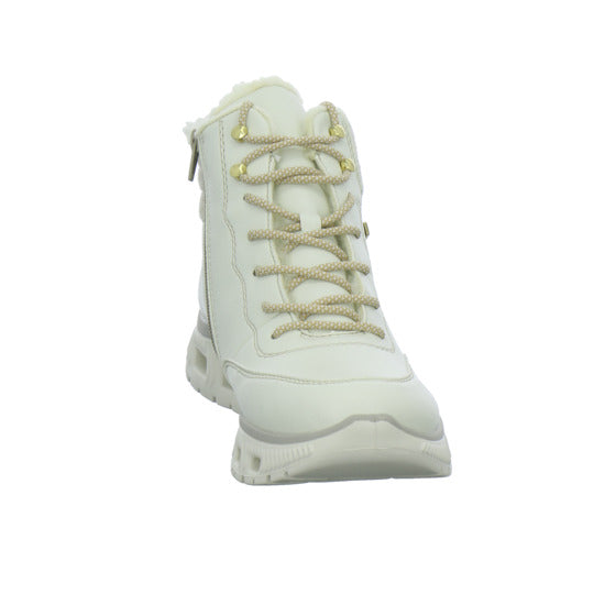 Rieker Winterstiefel warm gefüttert offwhite - 360° Ansicht