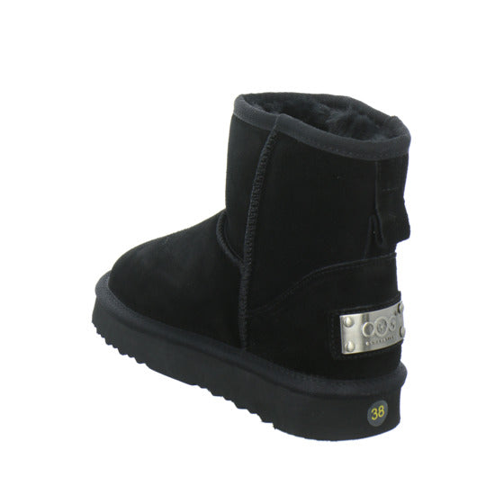 OOG 3klein+3groß Winterstiefel warm gefüttert Schwarz - 360° Ansicht
