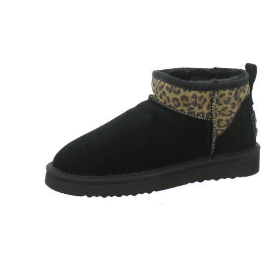 OOG Winterstiefel warm gefüttert Schwarz-kombi - 360° Ansicht