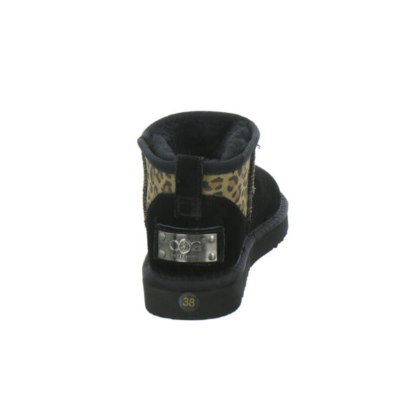 OOG Winterstiefel warm gefüttert Schwarz-kombi - 360° Ansicht