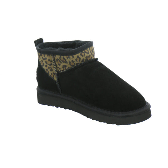 OOG Winterstiefel warm gefüttert Schwarz-kombi - 360° Ansicht