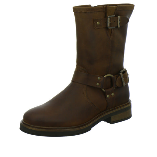 Palpa Winterstiefel warm gefüttert Dunkelbraun - 360° Ansicht