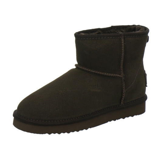 OOG Winterstiefel Damen Dunkelbraun