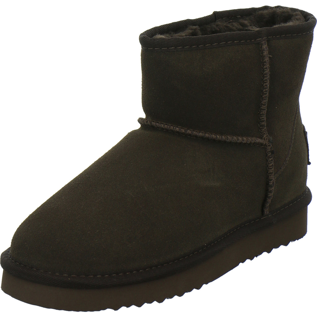 OOG Winterstiefel Damen Dunkelbraun