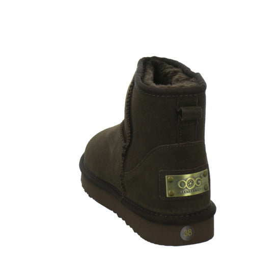 OOG Winterstiefel Damen Dunkelbraun