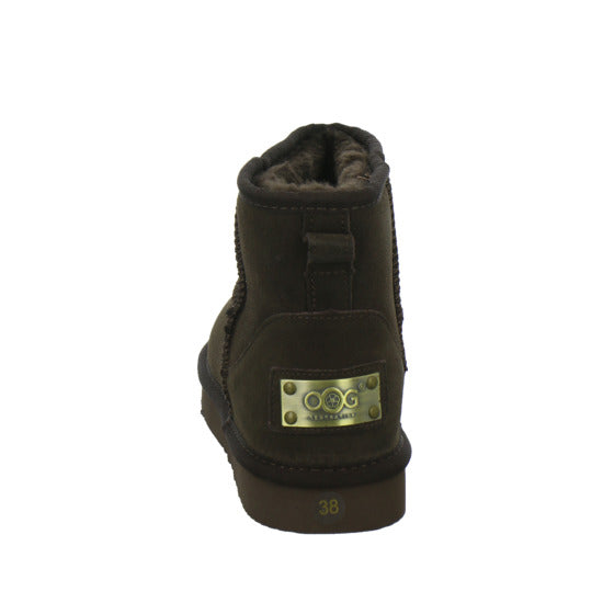 OOG Winterstiefel Damen Dunkelbraun