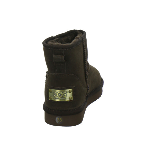 OOG Winterstiefel Damen Dunkelbraun
