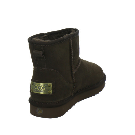 OOG Winterstiefel Damen Dunkelbraun