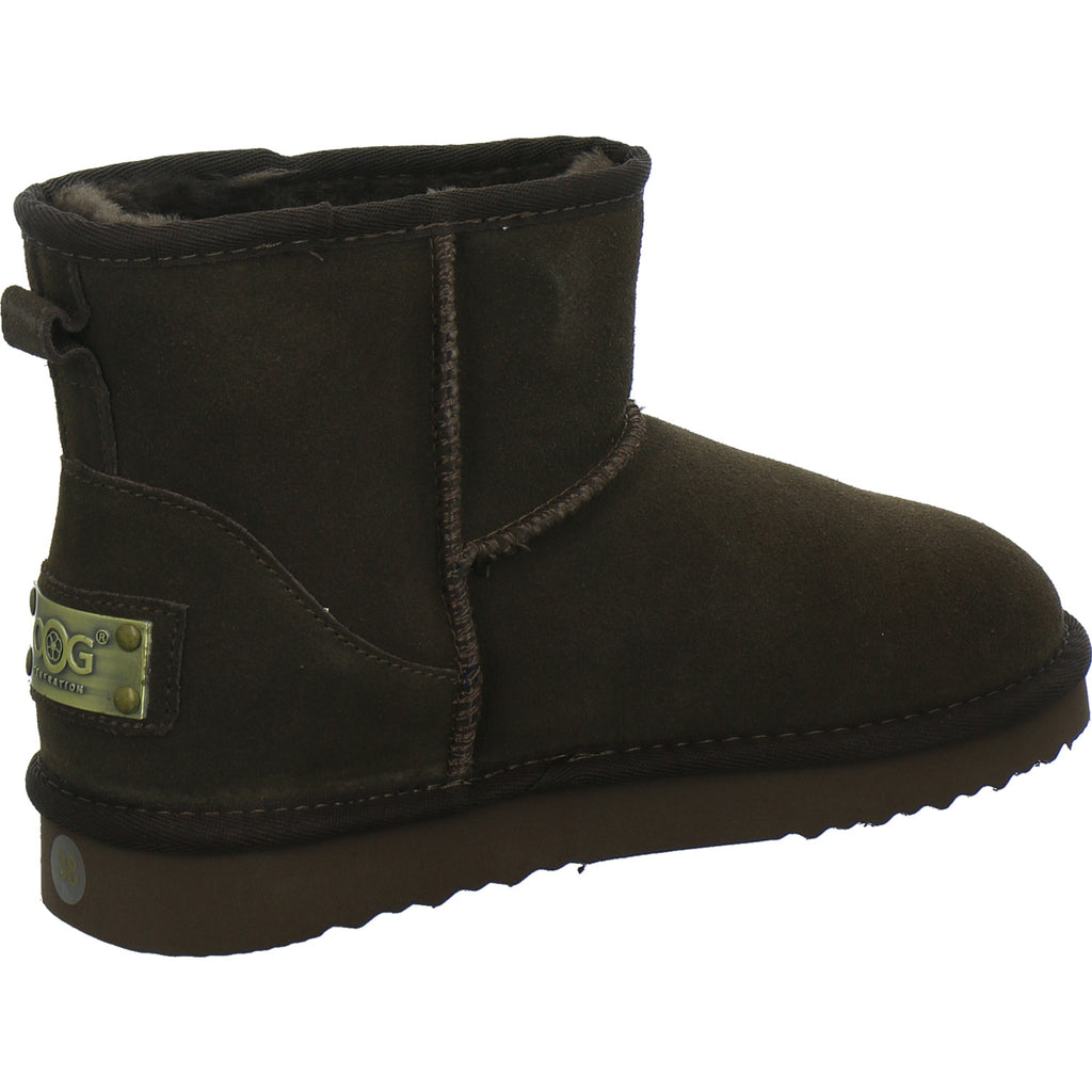 OOG Winterstiefel Damen Dunkelbraun