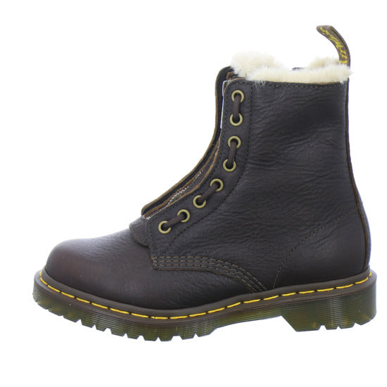 Dr. Martens Winterstiefel Damen 1460 Zip WL Dunkelbraun