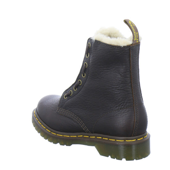 Dr. Martens Winterstiefel Damen 1460 Zip WL Dunkelbraun