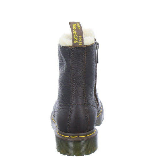 Dr. Martens Winterstiefel Damen 1460 Zip WL Dunkelbraun
