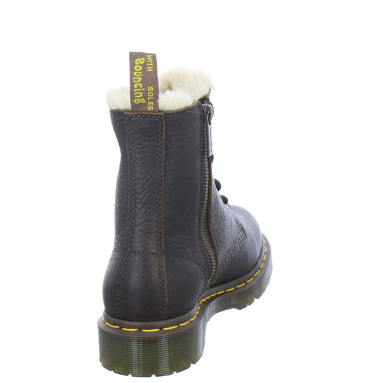 Dr. Martens Winterstiefel Damen 1460 Zip WL Dunkelbraun