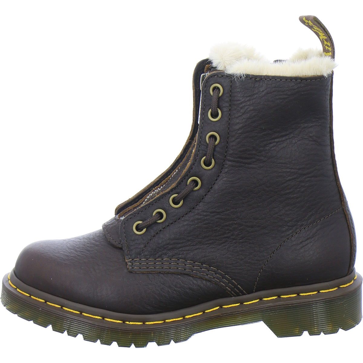 Dr. Martens Winterstiefel Damen 1460 Zip WL Dunkelbraun