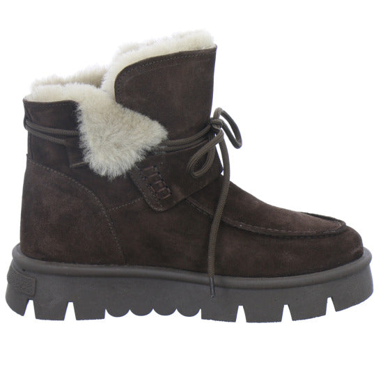 Sekada Winterstiefel Damen Dunkelbraun