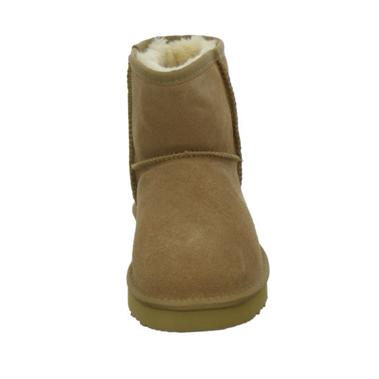 OOG 3klein+4groß Winterstiefel warm gefüttert Mittelbraun - 360° Ansicht