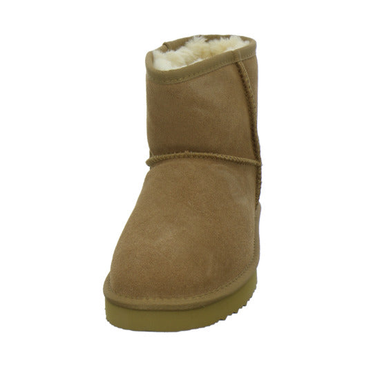 OOG 3klein+4groß Winterstiefel warm gefüttert Mittelbraun - 360° Ansicht