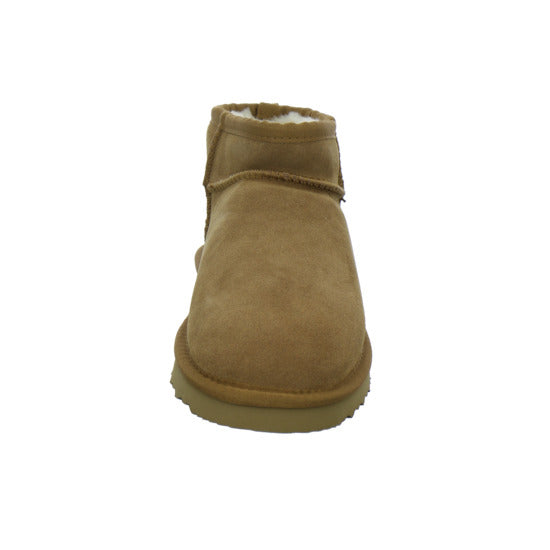 OOG 3klein+4groß Winterstiefel warm gefüttert Mittelbraun - 360° Ansicht