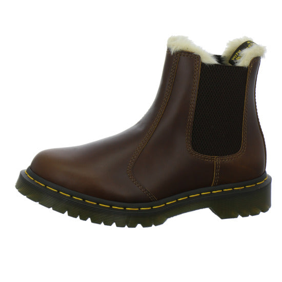 Dr. Martens 2976 Leonore Winterstiefel warm gefüttert Mittelbraun - 360° Ansicht
