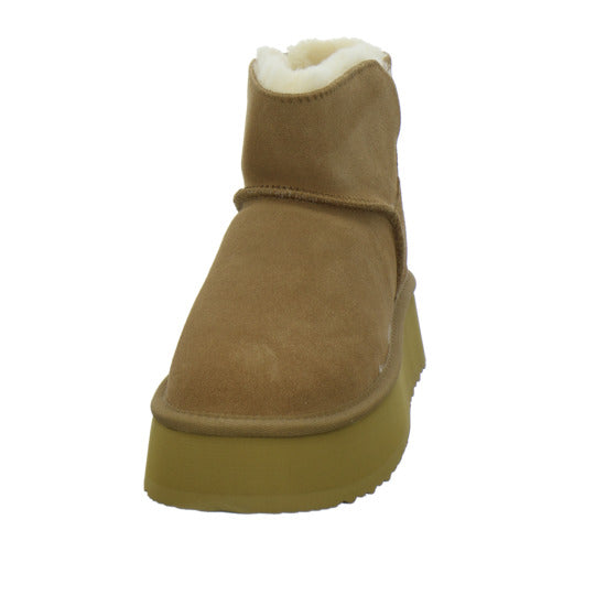 OOG Winterstiefel warm gefüttert Mittelbraun - 360° Ansicht