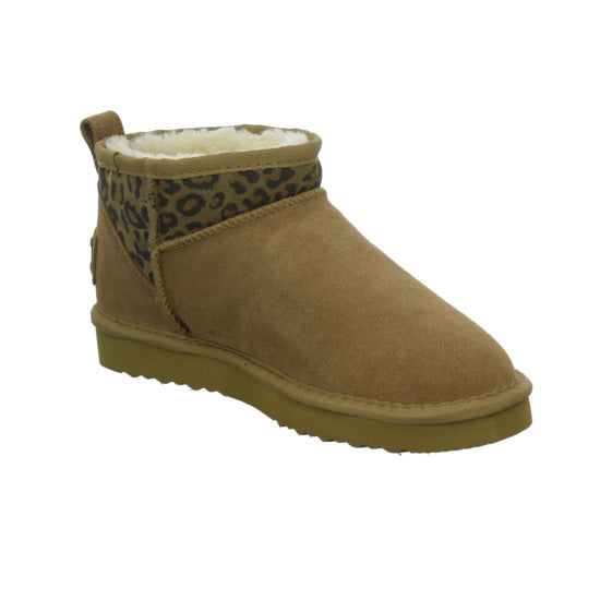 OOG Winterstiefel warm gefüttert Mittelbraun - 360° Ansicht