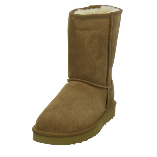 OOG Winterstiefel Damen Mittelbraun