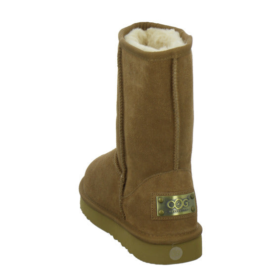 OOG Winterstiefel Damen Mittelbraun