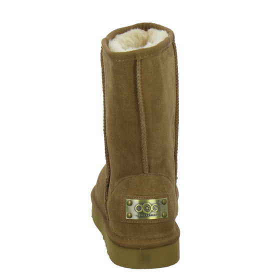 OOG Winterstiefel Damen Mittelbraun