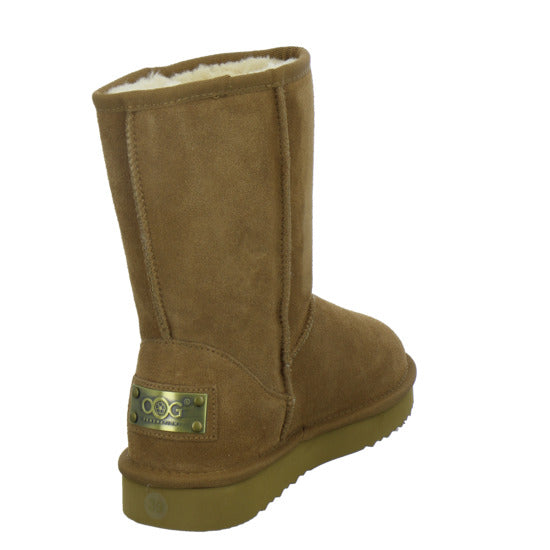 OOG Winterstiefel Damen Mittelbraun