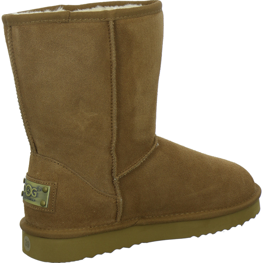 OOG Winterstiefel Damen Mittelbraun