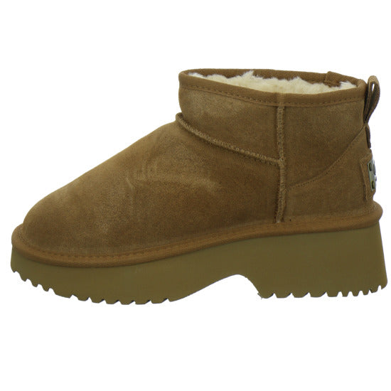 OOG Winterstiefel Damen Mittelbraun