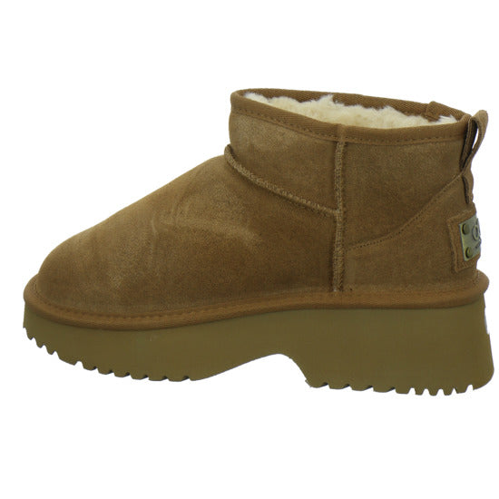 OOG Winterstiefel Damen Mittelbraun