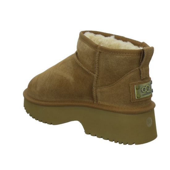 OOG Winterstiefel Damen Mittelbraun
